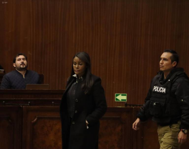 $!Fotografía de la comparecencia de la fiscal para el caso León de Troya.