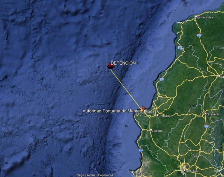 $!Detalle de la captura compartido por el comandante general de la Policía Fausto Salinas.