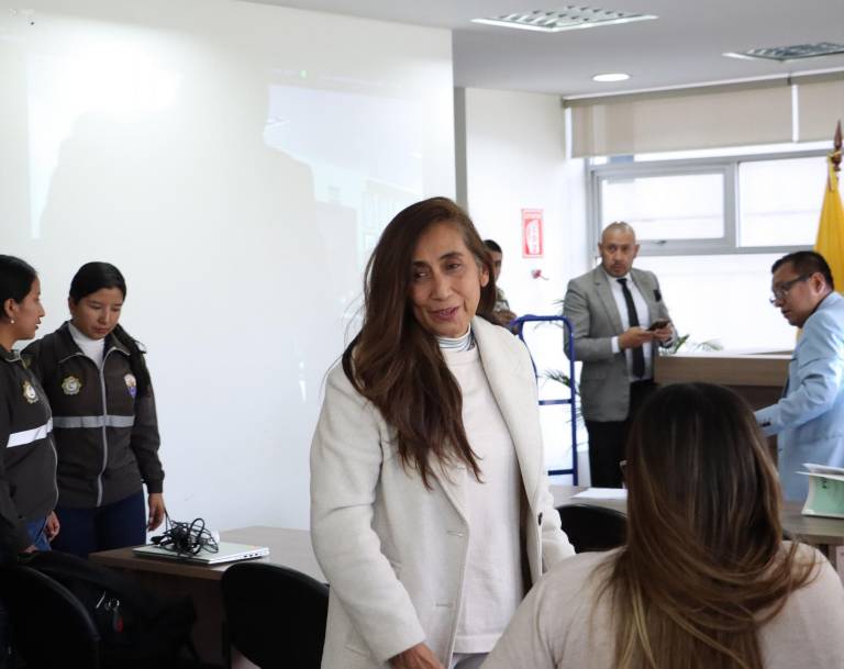 $!Audiencia de formulación de cargos por difusión de información reservada en contra de la excomandante Tannya Varela.