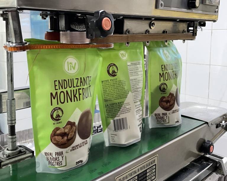 $!Liv produce 2.000 kilos mensuales de extracto en polvo de monk fruit.