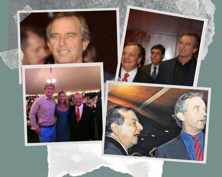 $!El empresario Alvaro Noboa y Robert F. Kennedy Jr. en diferentes eventos.