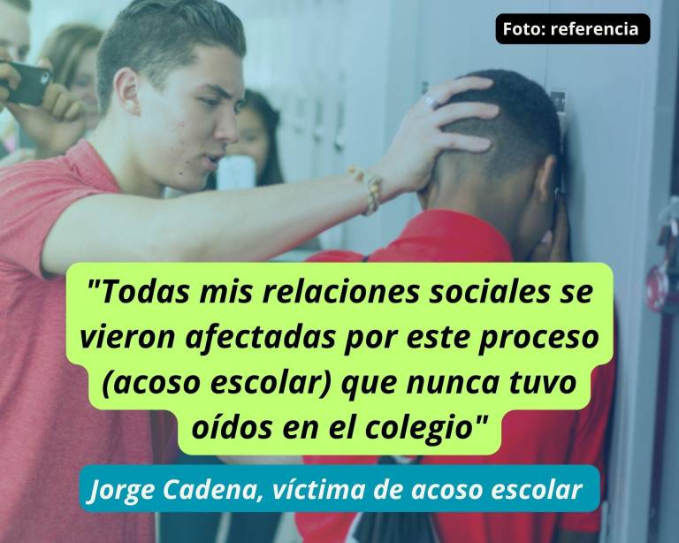 $!Bullying en Ecuador: 6 de cada 10 adolescentes sufren de acoso escolar