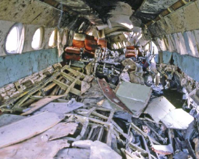 $!El avión era un Sud Aviation Caravelle, francés, antecesor de los Airbus. Llevaba 20 años en el aire. Fue el primer jet de pasajeros en el Ecuador.