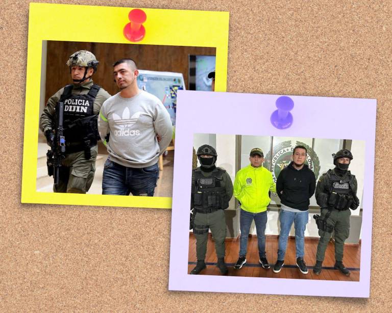 $!Alias 'Gerald' y 'Gato Farfán' capturados en Colombia y extraditados a Estados Unidos.