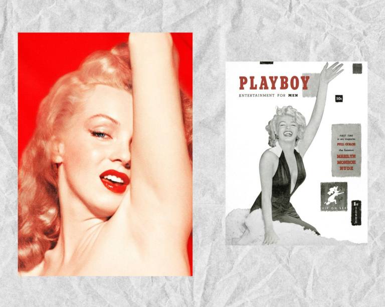 $!Marilyn Monroe causó polémica con la portada de Playboy.