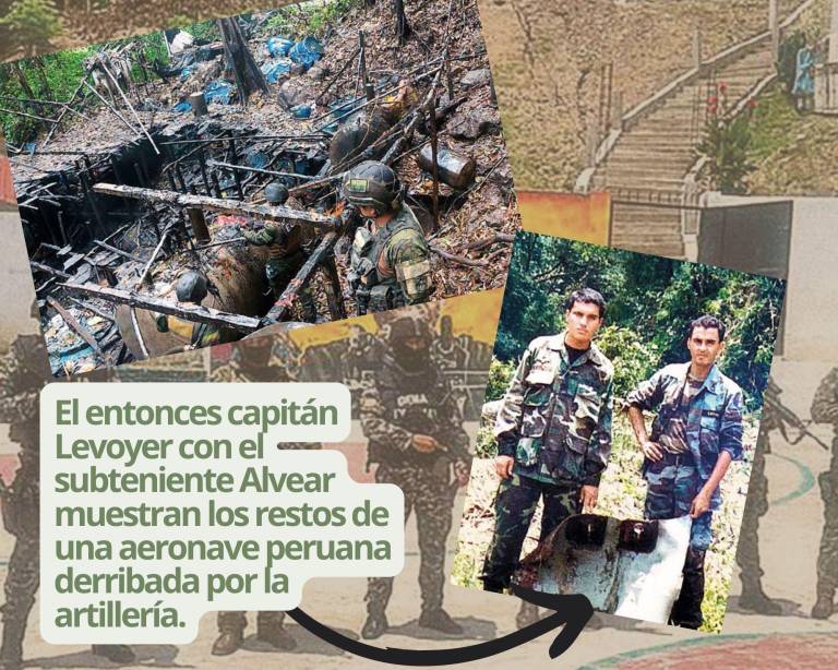 $!Unos 2.500 militares destruyeron en Esmeraldas, cinco laboratorios de procesamiento de droga.