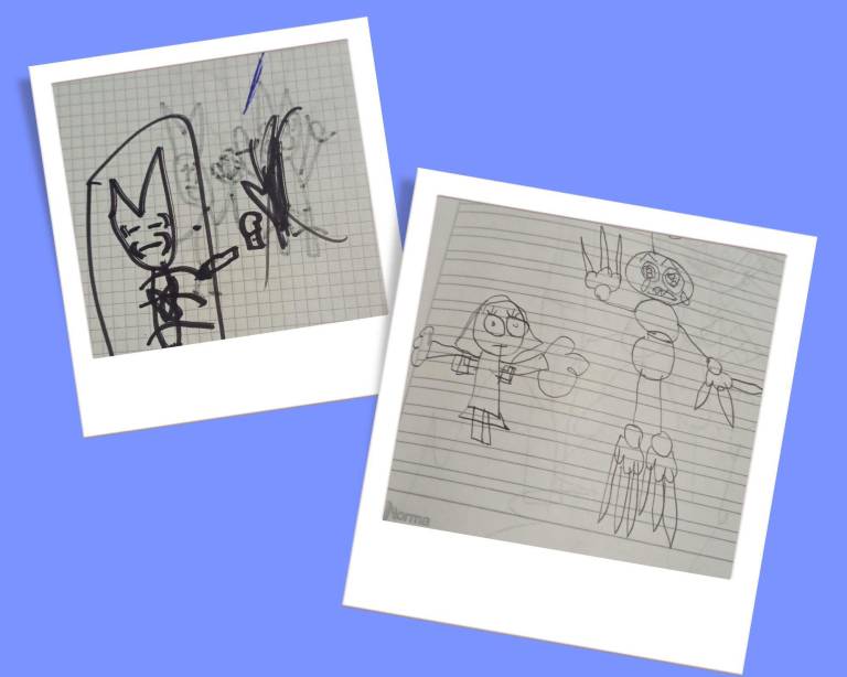 $!Dibujos de Sarita.