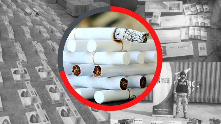 ¿Cuál es el impacto del comercio ilícito de cigarrillos en Ecuador?