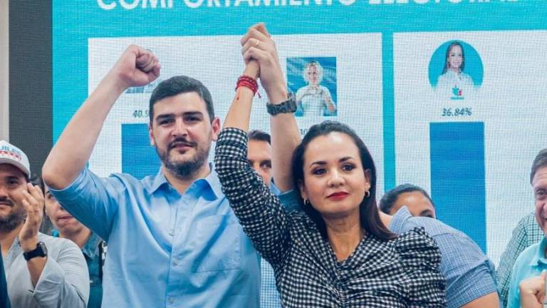 Marcela Aguiñaga cuenta la llamada que hizo el presidente Lasso, tras ganar como la nueva Prefecta del Guayas