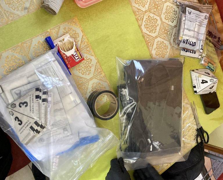 $!Incautación de objetos tecnológicos usados para difundir pornografía infantil.