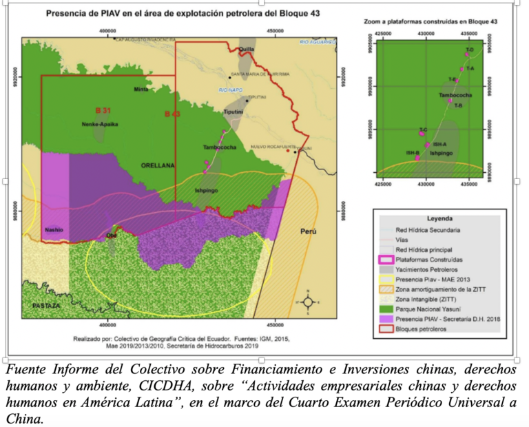 $!¿A quién beneficia la postergación del cierre del ITT? Petrolera china proyectó una inversión millonaria