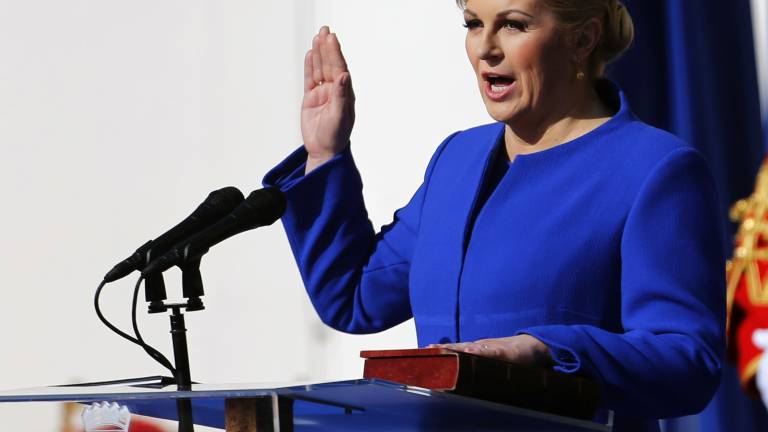 Asumió su mandato la primera mujer presidenta de Croacia