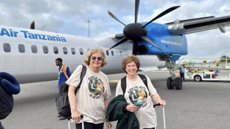 Estas dos mejores amigas de 81 años decidieron recorrer el mundo juntas