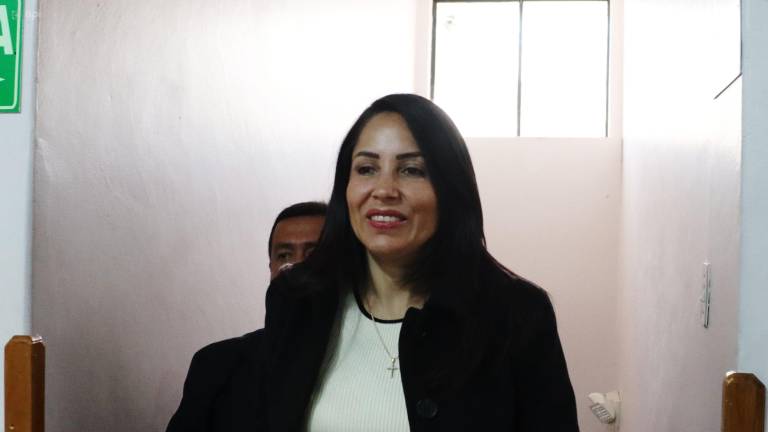 Excandidata presidencial de la Revolución Ciudadana, Luisa González.