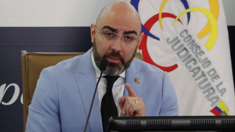 Fotografía del presidente del Consejo de la Judicatura, Mario Godoy.