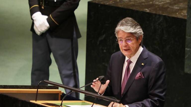 Lasso en la ONU anunció la inauguración de una nueva era en Ecuador, alejada de Correa y Moreno