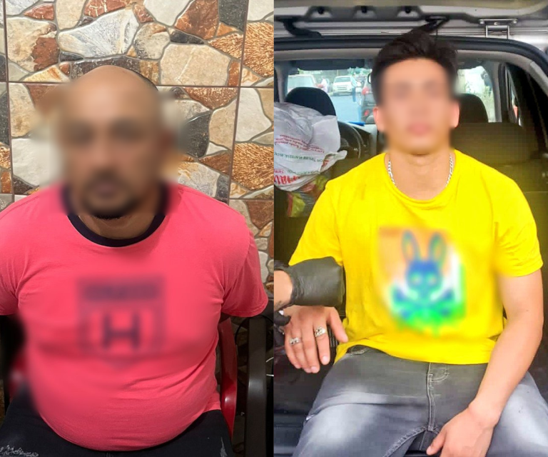 $!Fotografías compartidas por la institución de los dos sospechosos dentro del caso.