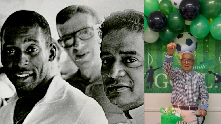 Guillermo Valencia, el creador de Revista Estadio que entrevistó a Pelé y Maradona, cumplió 95 años