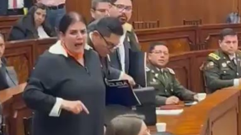 VIDEO | Caos se desató en la Asamblea tras fuerte discusión entre la ministra Mónica Palencia y la legisladora Mónica Palacios