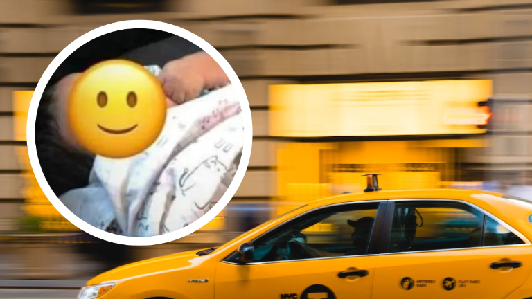 Madre habría mandado a su bebé sólo a bordo de un taxi para no encontrarse con su expareja