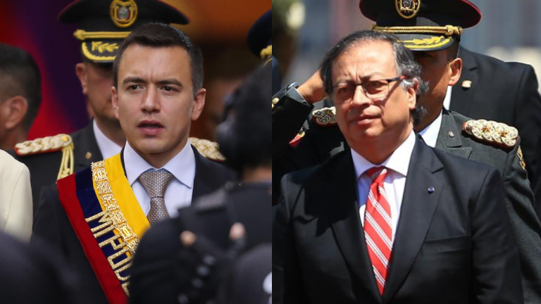 Noboa y Petro tratan sequía y la potencial activación de un eje vial que conecta a Ecuador y Colombia por la Costa