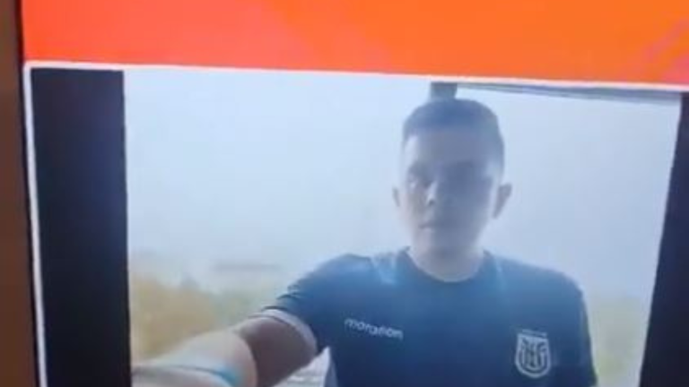 Periodista que se volvió tendencia en redes sociales tras descuido con cámara en hotel habla sobre lo que sucedió