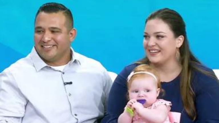 Vincent y Katie decidieron dar a conocer su historia para que la madre biológica de la pequeña, a quienes no conocen, sepan que ella vive en un hogar lleno de amor.