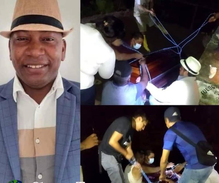 $!Así fue el discreto entierro de Don Naza en un cementerio de Manabí