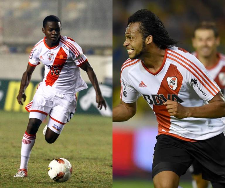 $!Juan Cazares y Arturo Mina, no tuvieron un gran paso en River Plate.