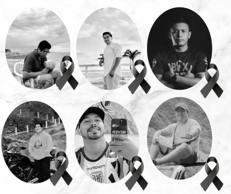 $!La Radio Costa compartió las condolencias para seis jóvenes que fallecieron en la balacera registrada en un billar de Playas.