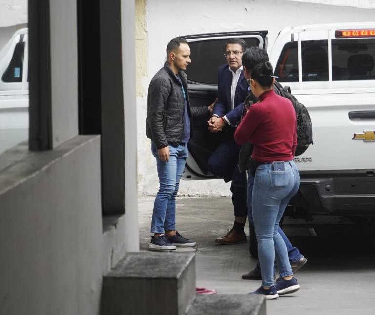 $!Díaz Asque asistiendo a una audiencia de formulación de cargos.