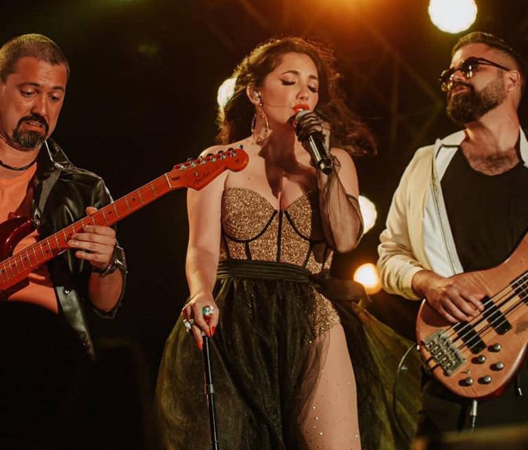 $!Pamela Cortés ha participado en cientos de conciertos, musicales y tributos artísticos.