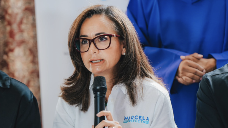 Marcela Aguiñaga confirmó que no buscará la reelección y que dejará el cargo el 14 de mayo.