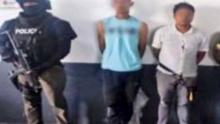 Dos presuntos extorsionadores exigían altas cantidades de dinero en Tungurahua.