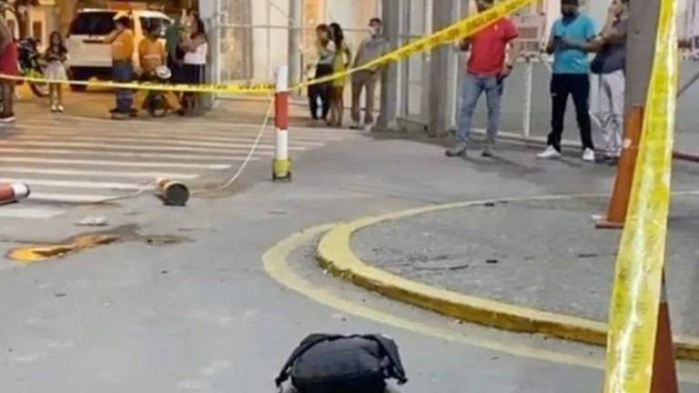 Arrojan la cabeza de un hombre dentro de una mochila, a la entrada del puerto de Machala