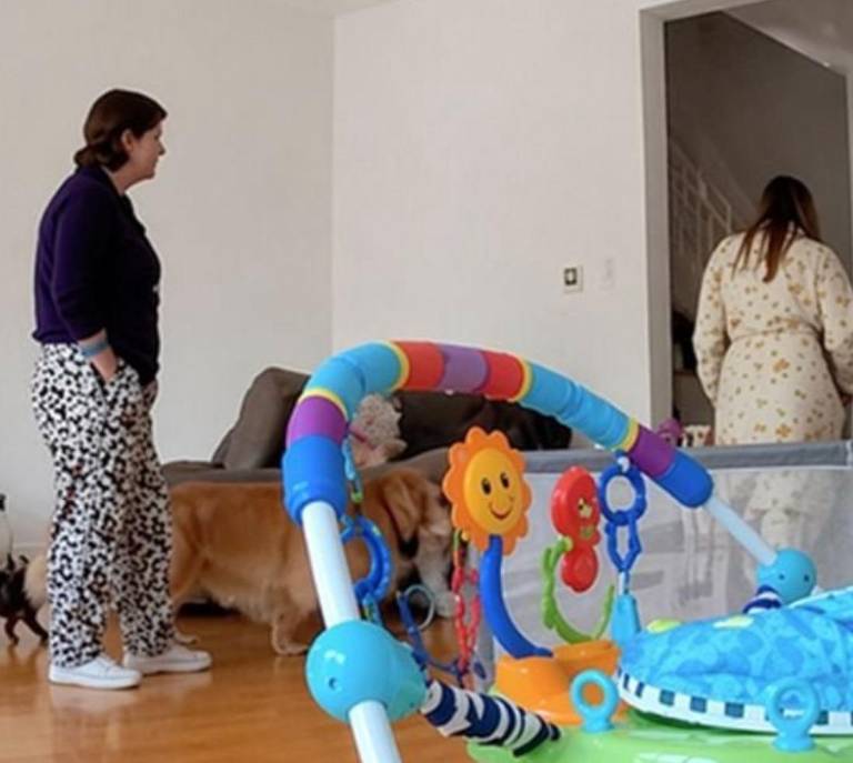 $!El momento previo al asesinato de Carolina Flores.