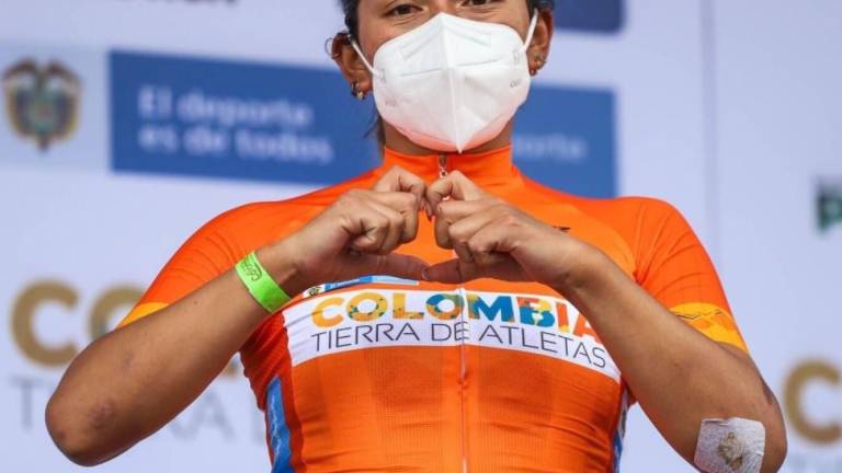 Ciclista Miryam Núñez se corona campeona de la Vuelta a Colombia 2020
