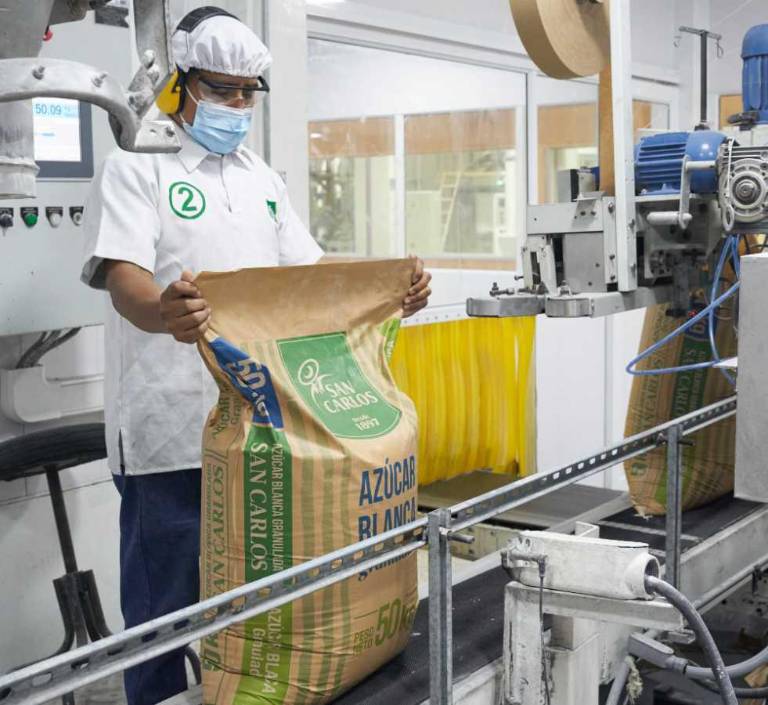 $!El Ingenio San Carlos proyecta producir para esta temporada alrededor de 3,5 millones de sacos de azúcar.