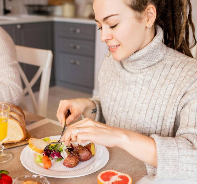 $!Una alimentación equilibrada incluye variedad, color y porciones adecuadas.