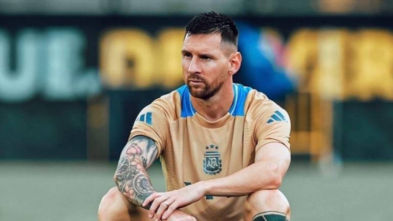 Lionel Messi, seleccionado argentino.