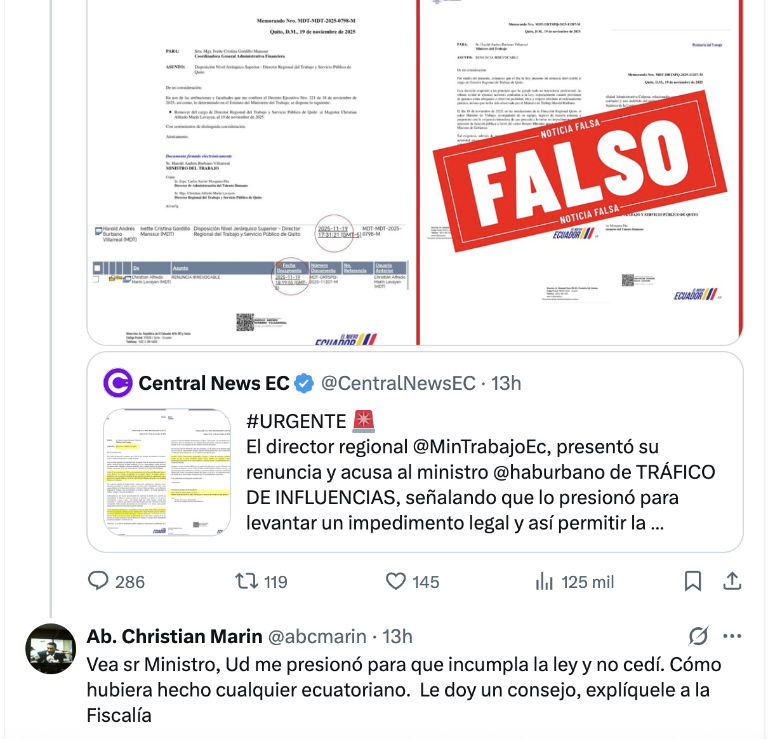 $!Polémica en redes sociales.