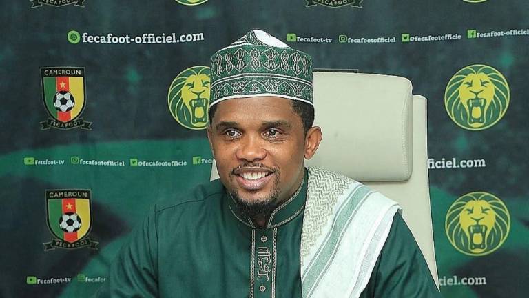 Samuel Eto’o, presidente de la Federación Camerunesa de Fútbol.