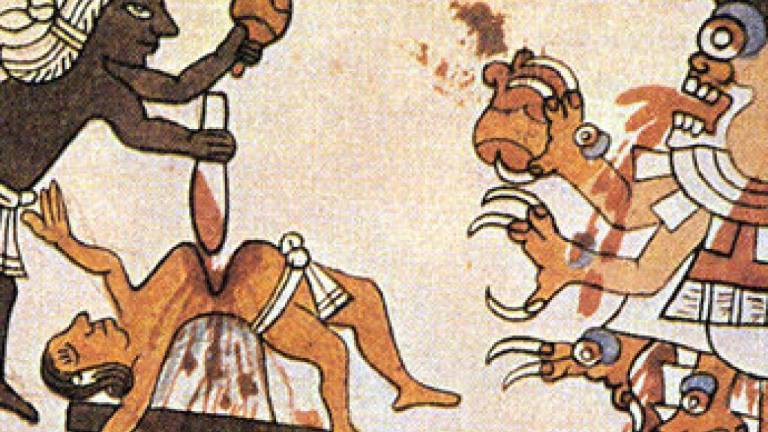 La sangrienta ceremonia que celebraban en México antes del arribo de la Navidad