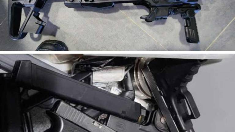 En una propiedad de la vía a la Costa se almacenaba armas de fuego, entre ellas un fusil.