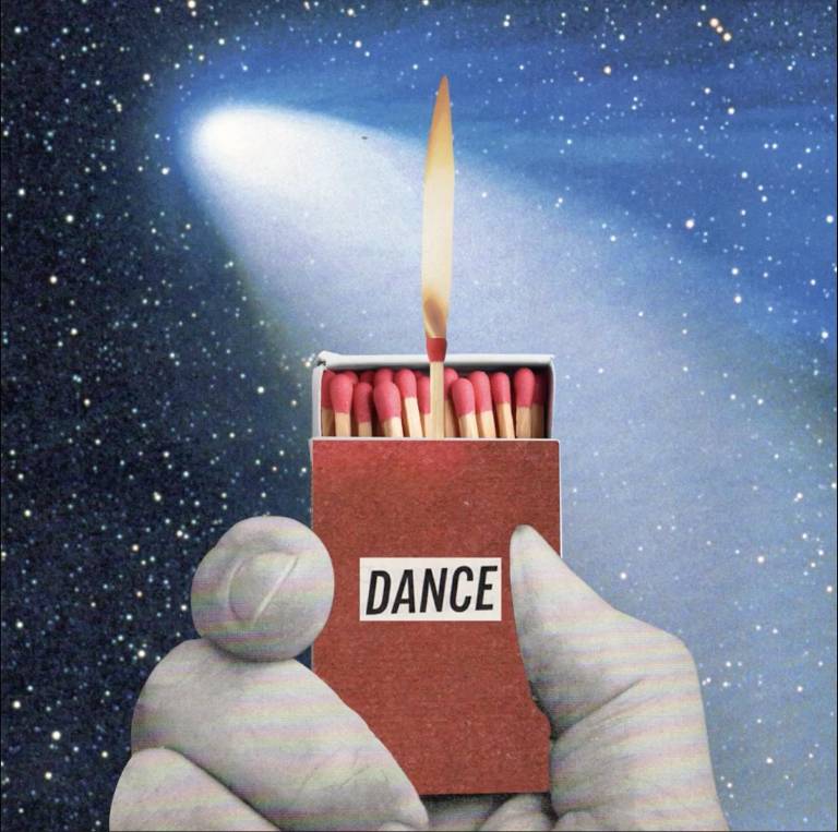 $!Fotografía donde se muestra la obra de la artista nicaragüense María Delgado titulada Fuego que forma parte de una colección de obras en NFT (token no fungible) de la 23 edición de los Latin Grammy, Miami (EEUU).