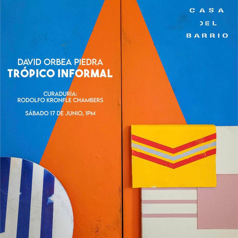 $!Exhibición de arte contemporáneo con “Trópico Informal”: exposición gratuita del artista David Orbea