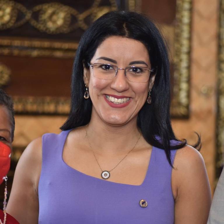 $!Gilda Alcívar es la nueva ministra de Educación, Deporte y Cultura.