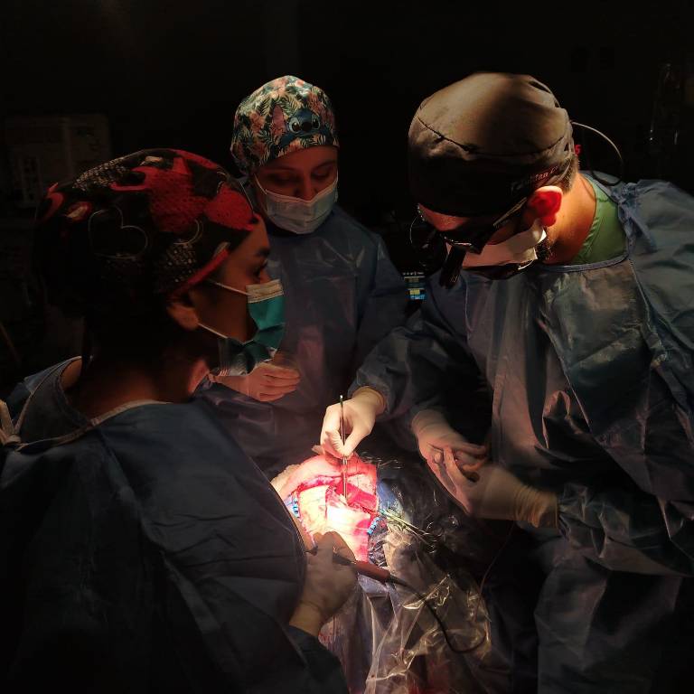 $!La craneotomía realizada en el Hospital General Guasmo Sur fue compleja debido a la ubicación del tumor.