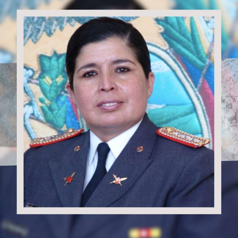$!Rosita Chacón marcó la historia de las mujeres en las Fuerzas Armadas del Ecuador.