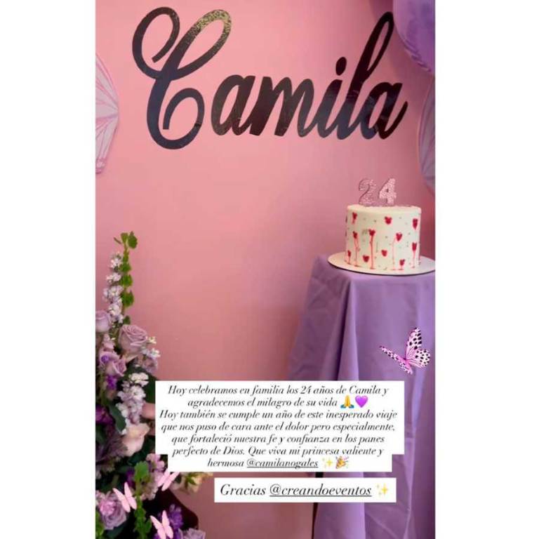 $!Tras un año complejo, Camila continúa terapias neurológicas y regenerativas.